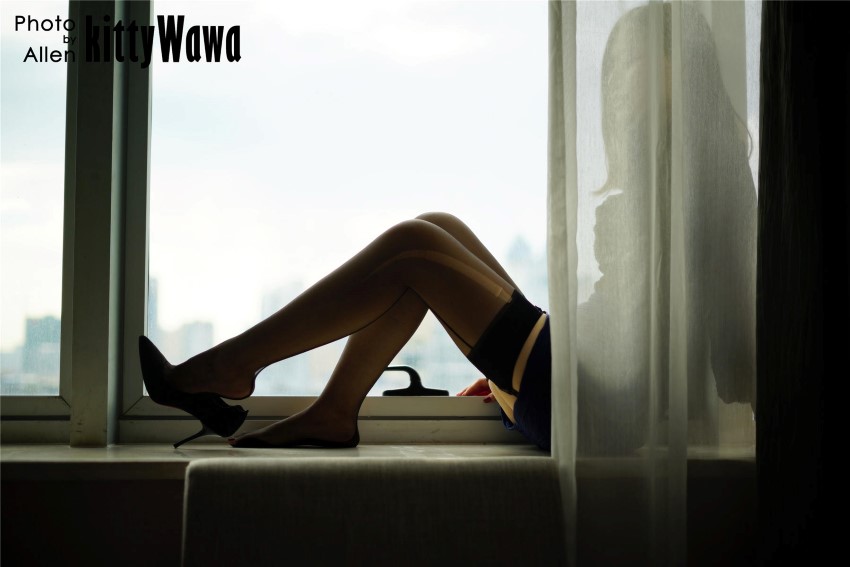 图片[8]-[kittyWawa袜小喵] KT007《黑丝の诱惑》 – 速更版-美库