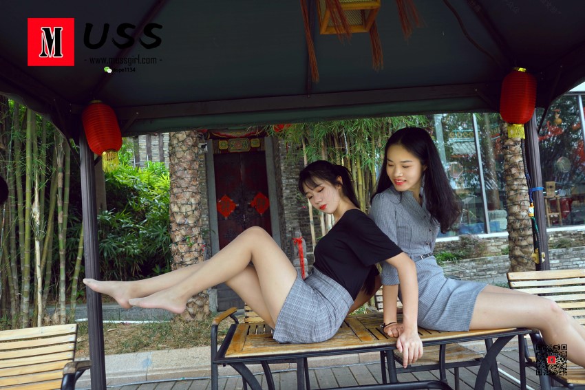 图片[28]-[MussGirl慕丝女郎]NO.001 十一与闺蜜十二 – 速更版-美库