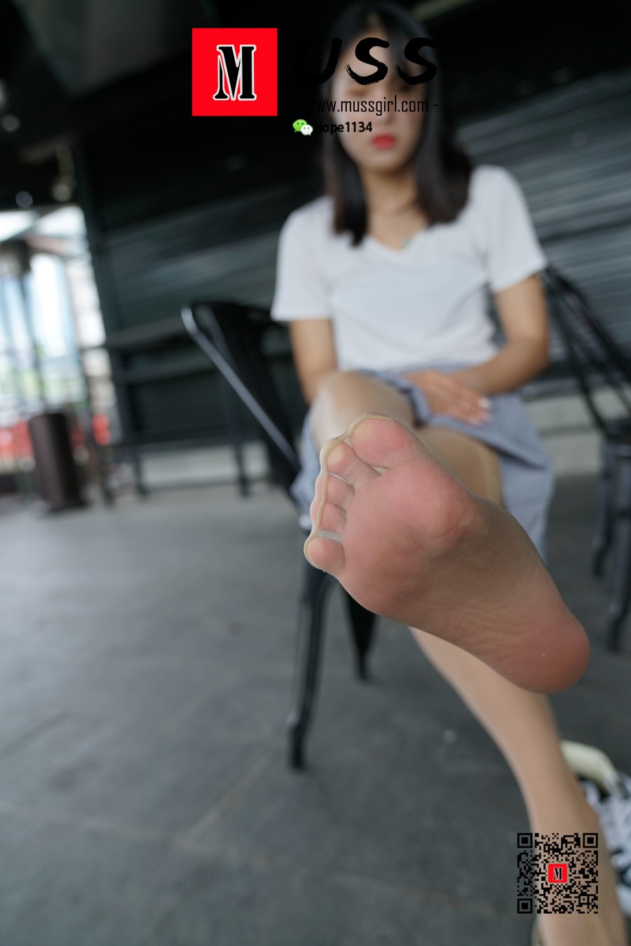 图片[40]-[MussGirl慕丝女郎]NO.010 陈老师长筒蕾丝与少女裙搭配的清纯性感 – 速更版-美库