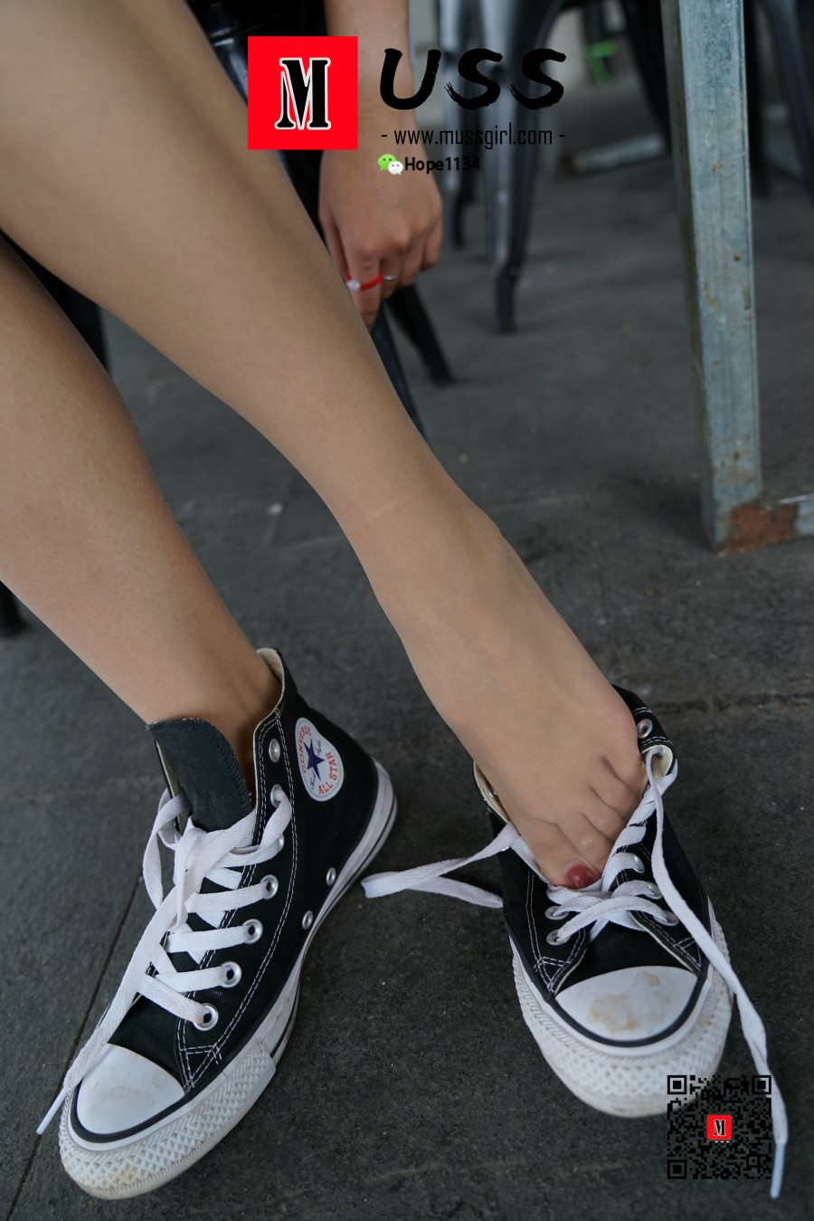 图片[47]-[MussGirl慕丝女郎]NO.010 陈老师长筒蕾丝与少女裙搭配的清纯性感 – 速更版-美库