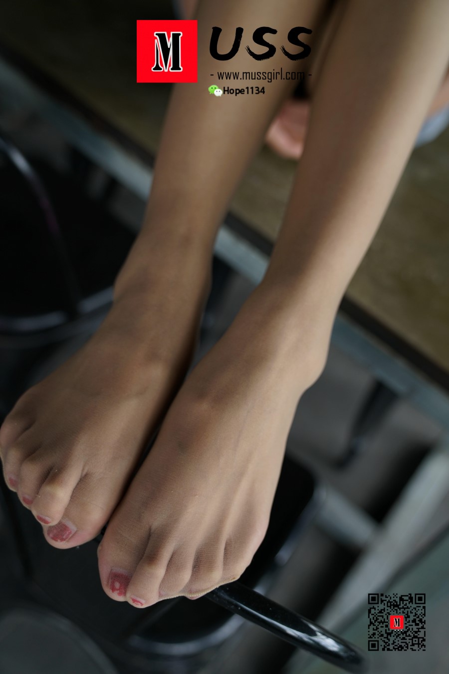 图片[60]-[MussGirl慕丝女郎]NO.010 陈老师长筒蕾丝与少女裙搭配的清纯性感 – 速更版-美库