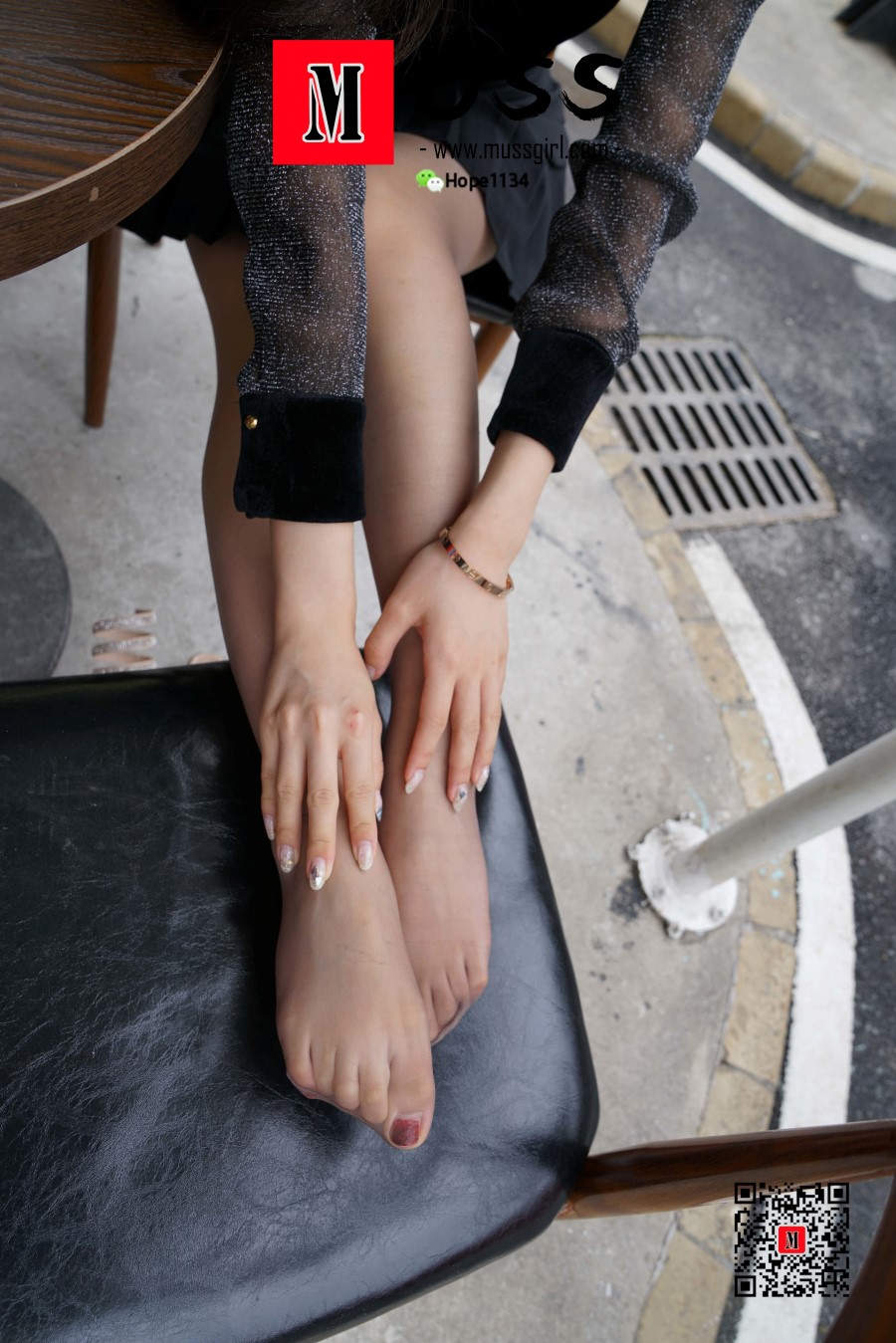 图片[50]-[MussGirl慕丝女郎]NO.011 公主的嫁衣－灰丝 – 速更版-美库