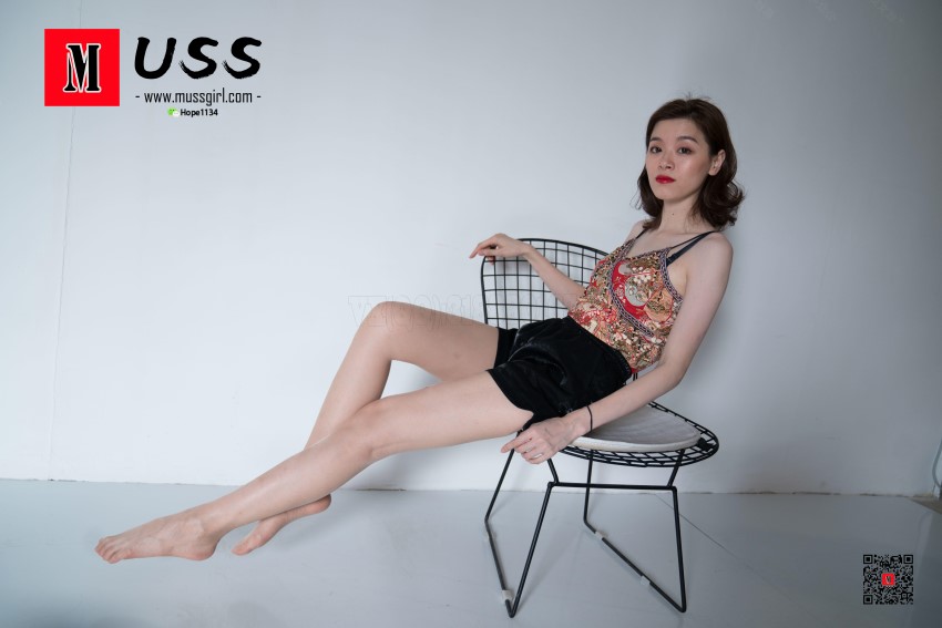 图片[8]-[MussGirl慕丝女郎]NO.020 摄影与丝－model陈（足部特辑） – 速更版-美库