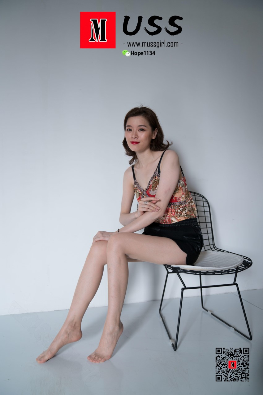 图片[31]-[MussGirl慕丝女郎]NO.020 摄影与丝－model陈（足部特辑） – 速更版-美库