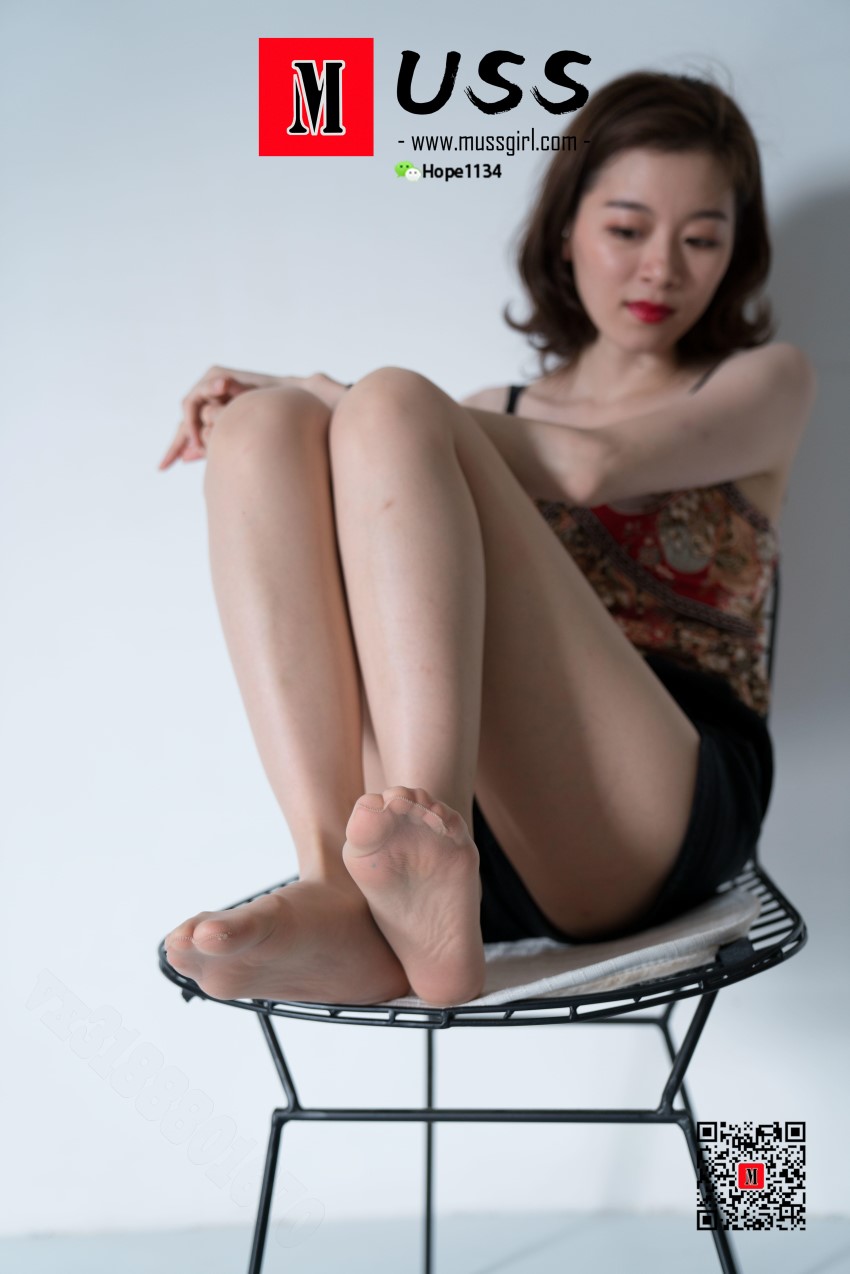 图片[57]-[MussGirl慕丝女郎]NO.020 摄影与丝－model陈（足部特辑） – 速更版-美库