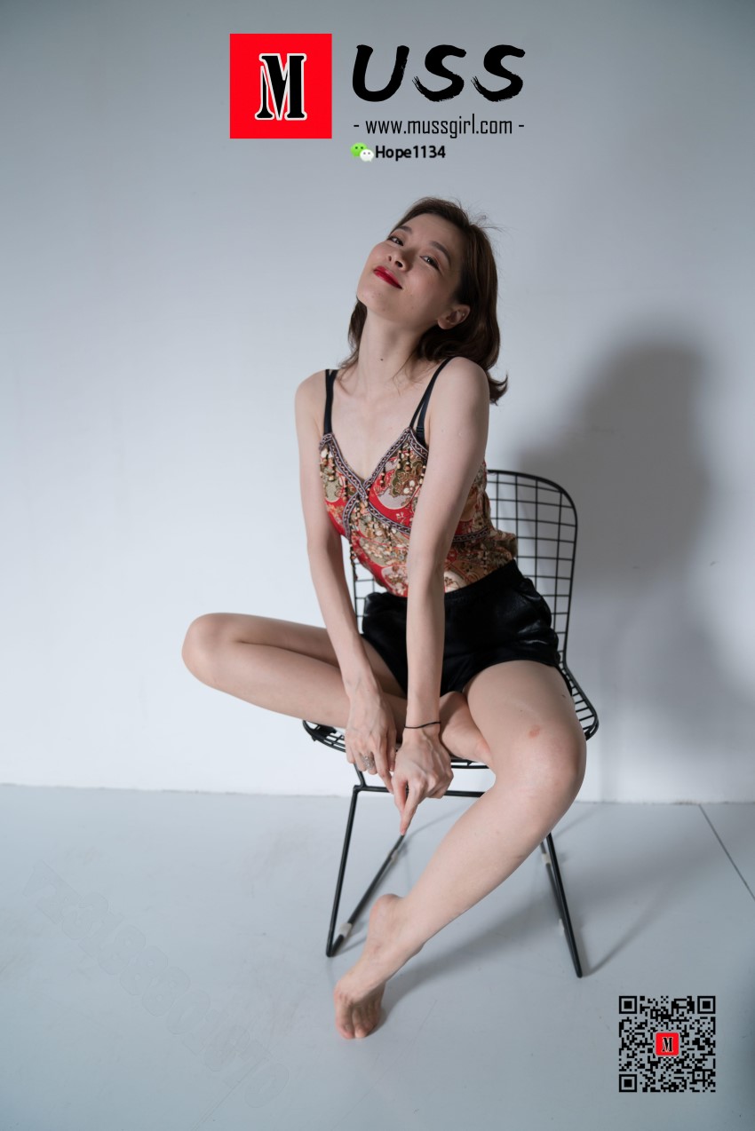 图片[80]-[MussGirl慕丝女郎]NO.020 摄影与丝－model陈（足部特辑） – 速更版-美库