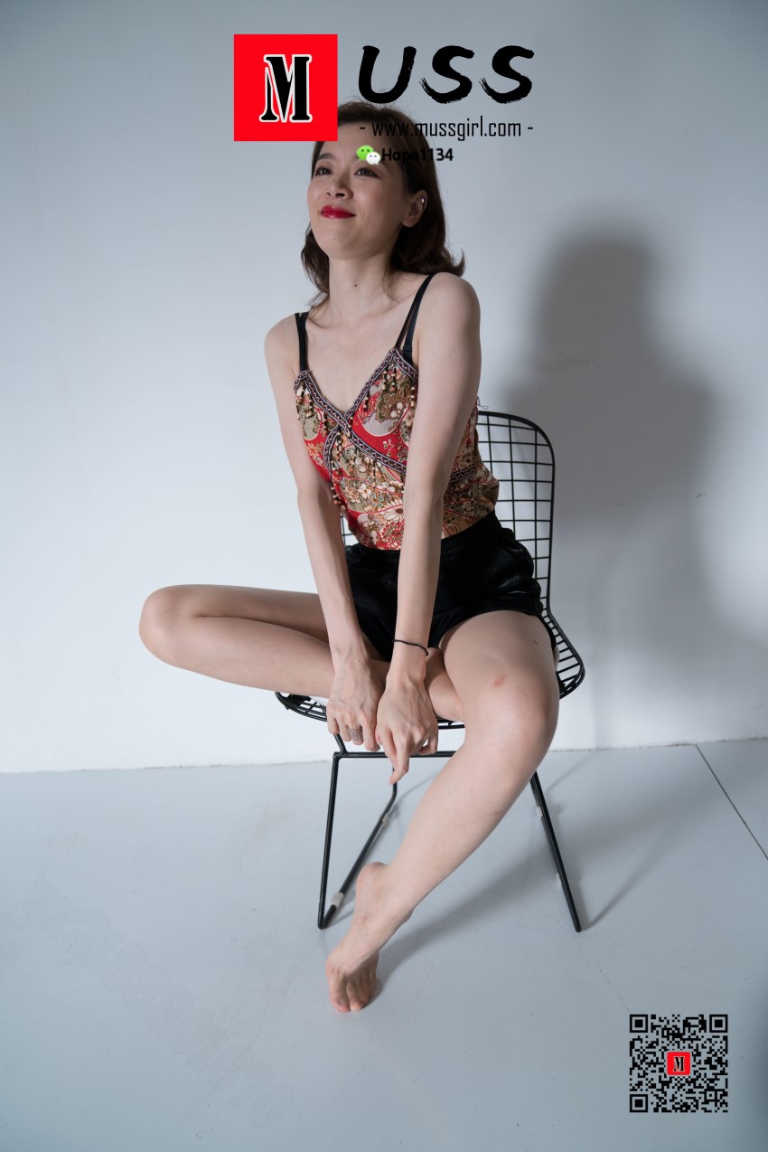 图片[81]-[MussGirl慕丝女郎]NO.020 摄影与丝－model陈（足部特辑） – 速更版-美库