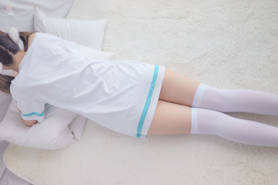 图片[10]-喵写真 VOL.003 居家少女白丝 – 速更版-美库