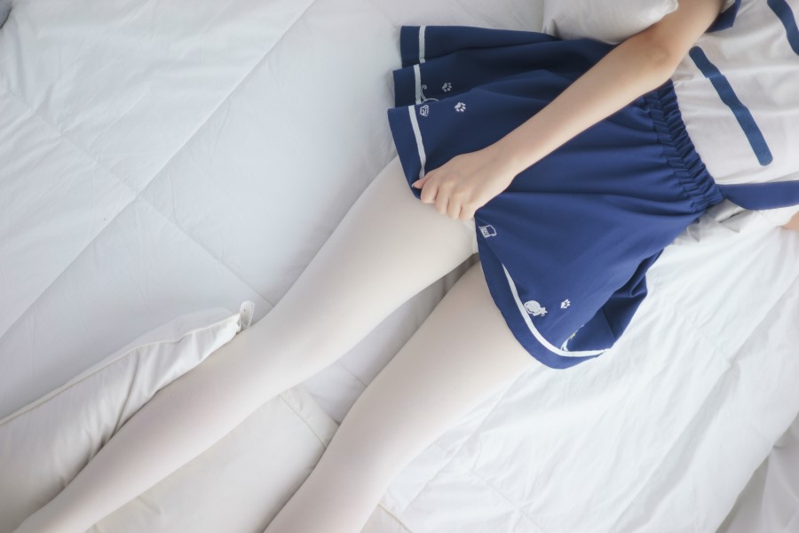 图片[9]-喵写真 VOL.005 可爱熊女孩白丝 – 速更版-美库