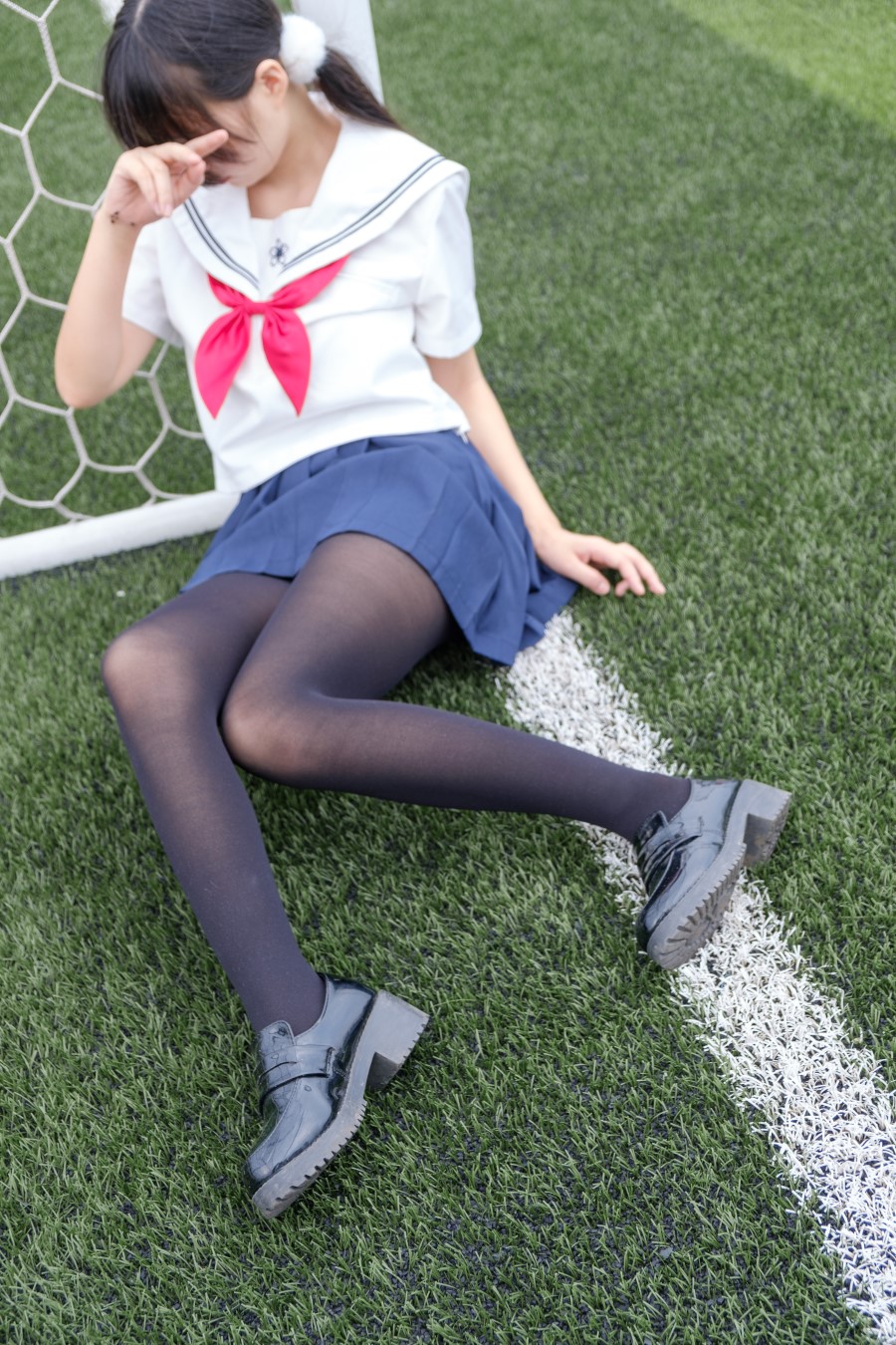 图片[29]-喵写真 VOL.009 球场上的黑丝校服 – 速更版-美库