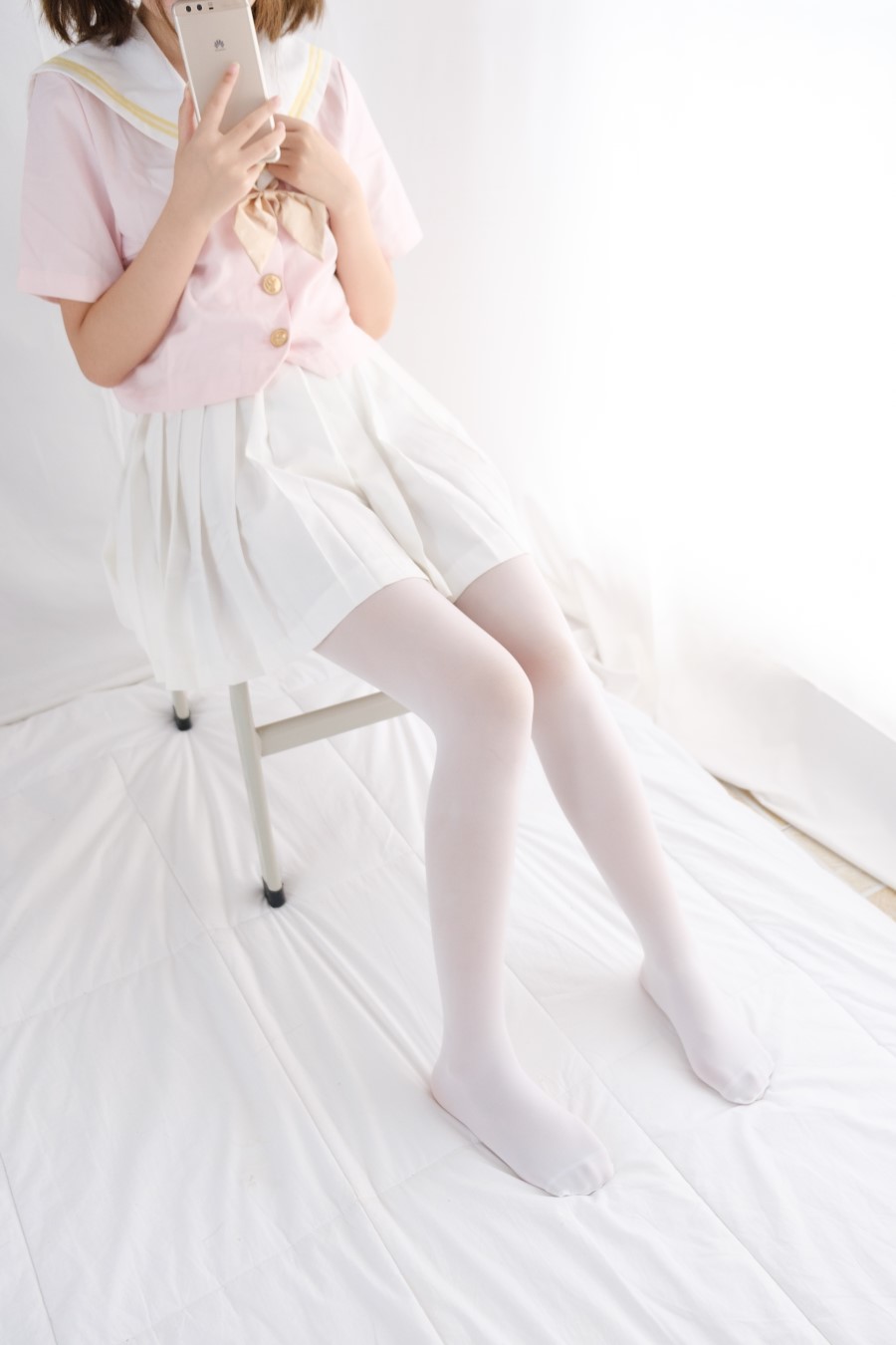 图片[47]-喵写真 VOL.007 课桌上白丝水手服 – 速更版-美库