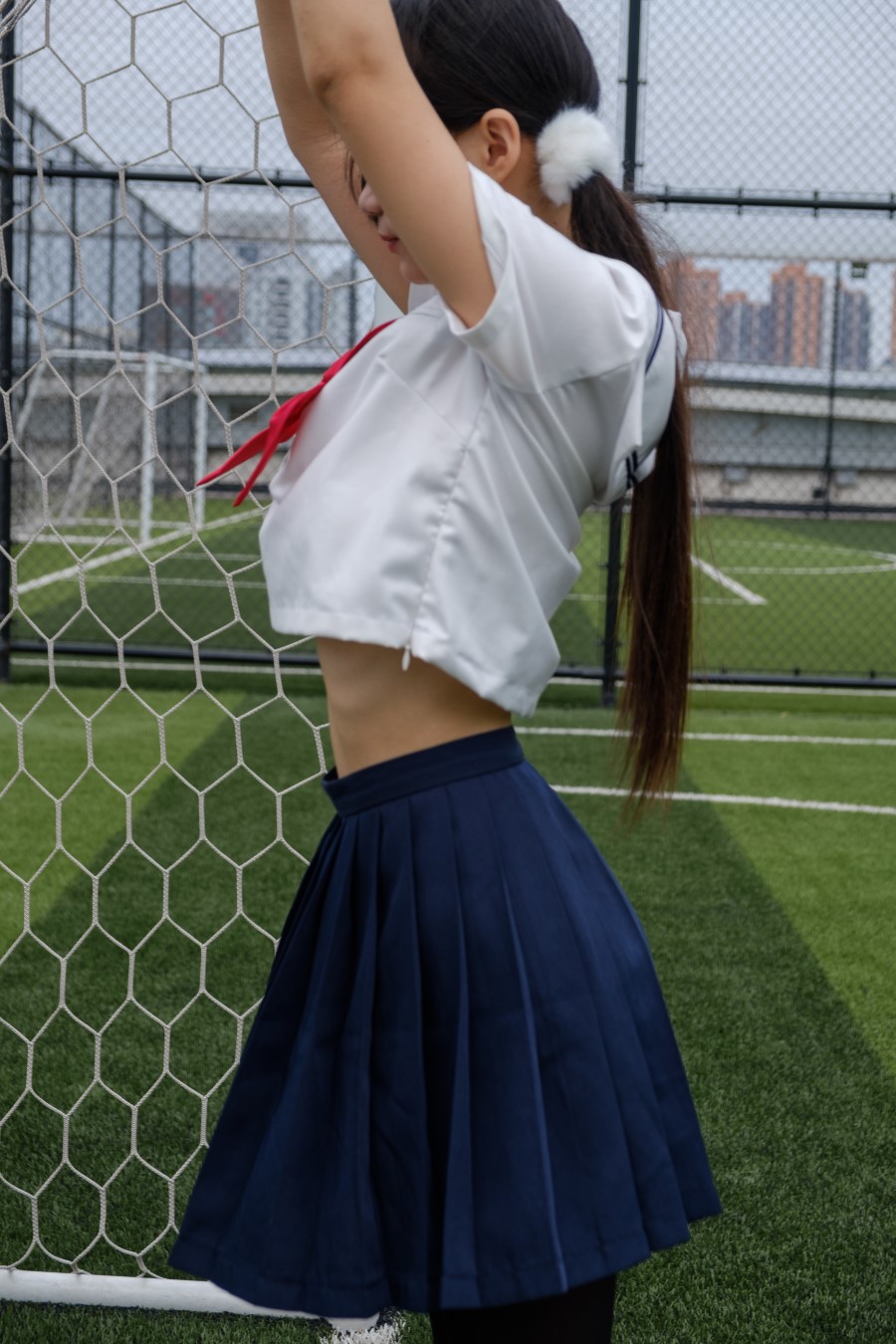 图片[53]-喵写真 VOL.009 球场上的黑丝校服 – 速更版-美库