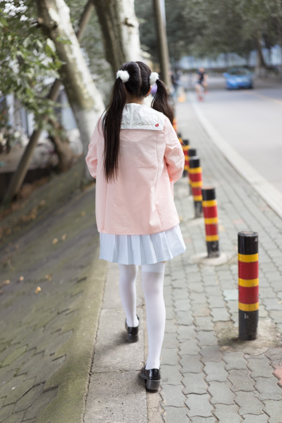 图片[32]-喵写真 VOL.010 湖边白丝萝莉 – 速更版-美库