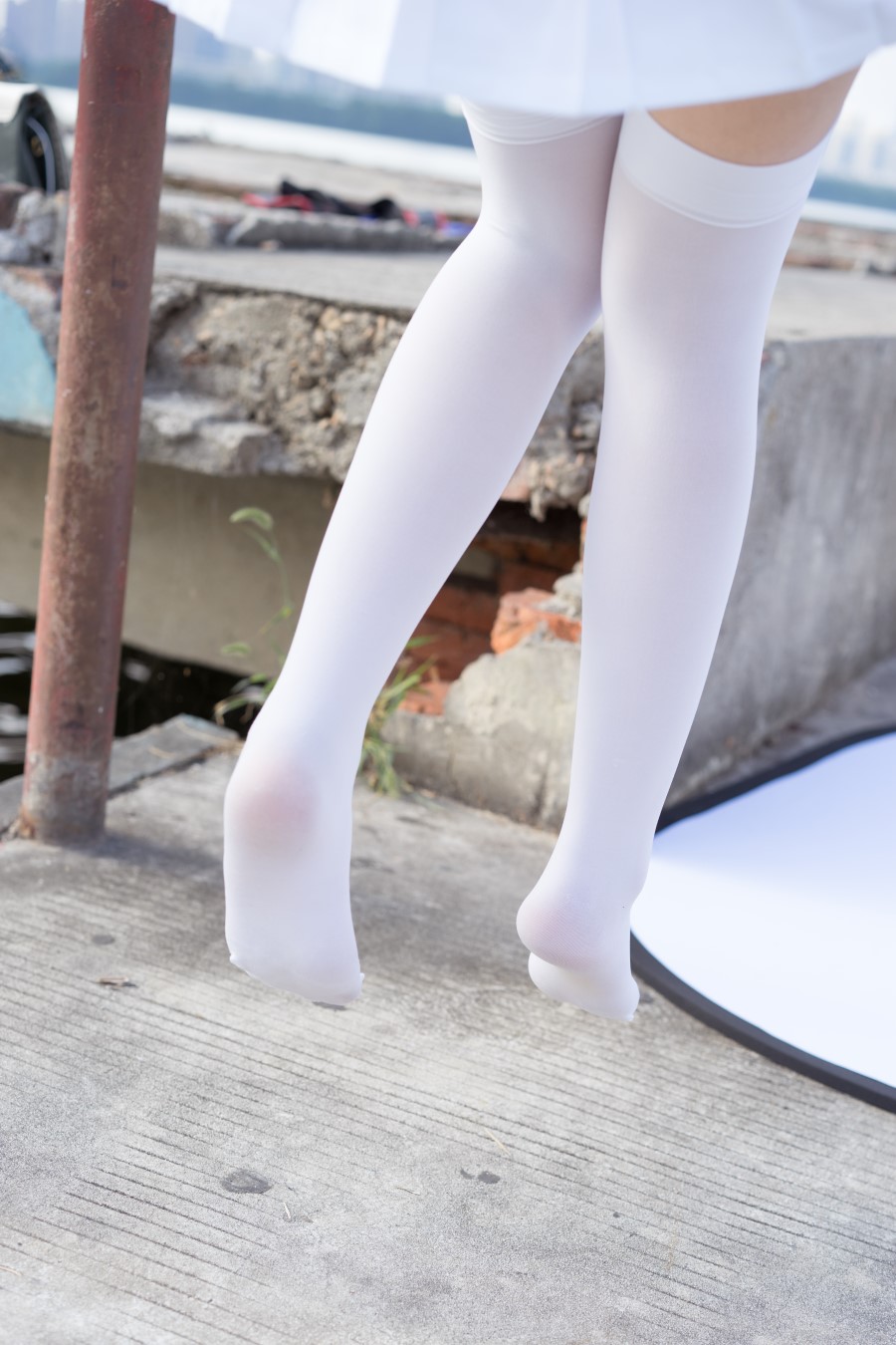 图片[48]-喵写真 VOL.010 湖边白丝萝莉 – 速更版-美库