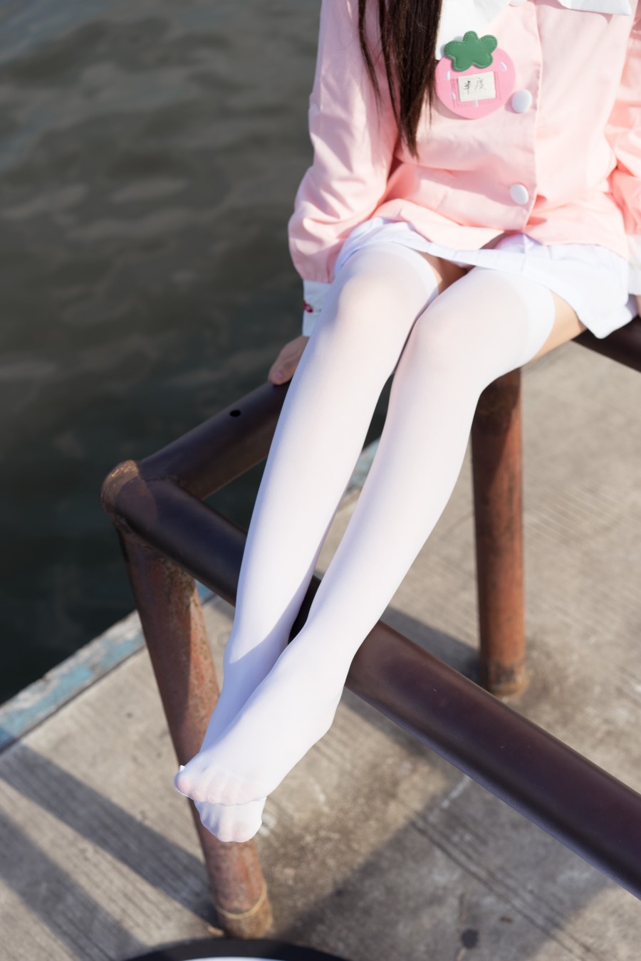 图片[49]-喵写真 VOL.010 湖边白丝萝莉 – 速更版-美库