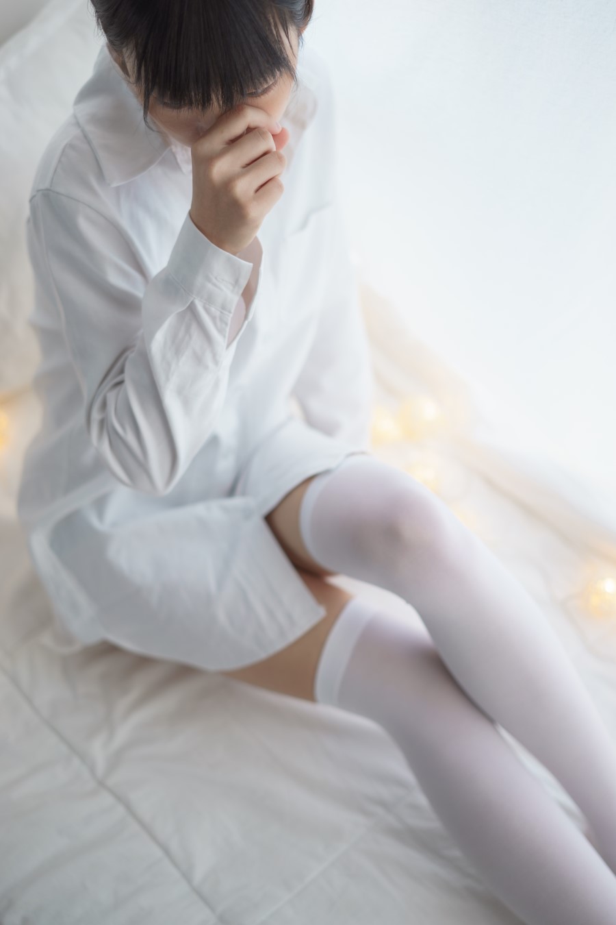 图片[49]-喵写真 VOL.014 灯光白丝媚影 – 速更版-美库