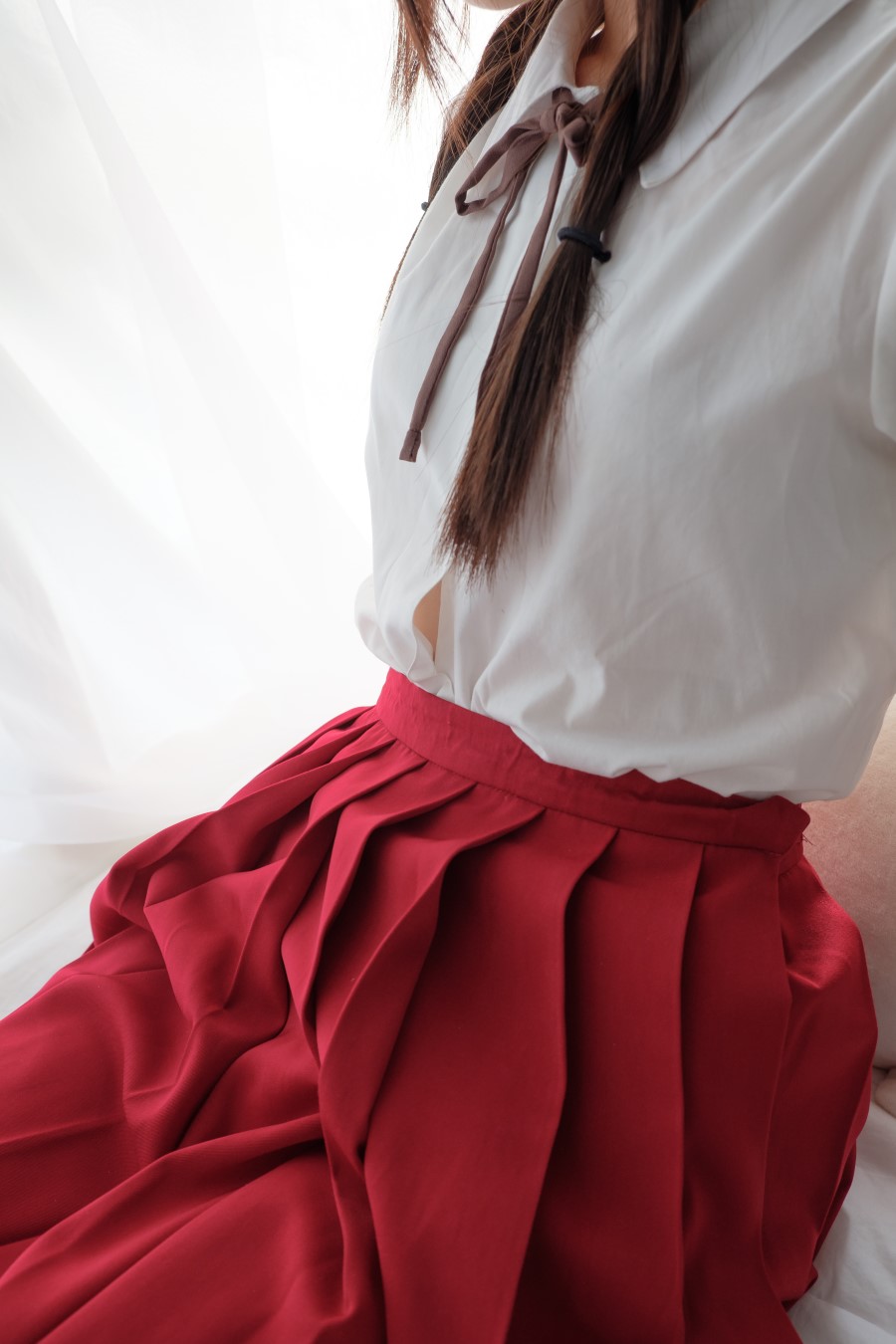 图片[58]-喵写真 VOL.013 红裙黑丝 – 速更版-美库