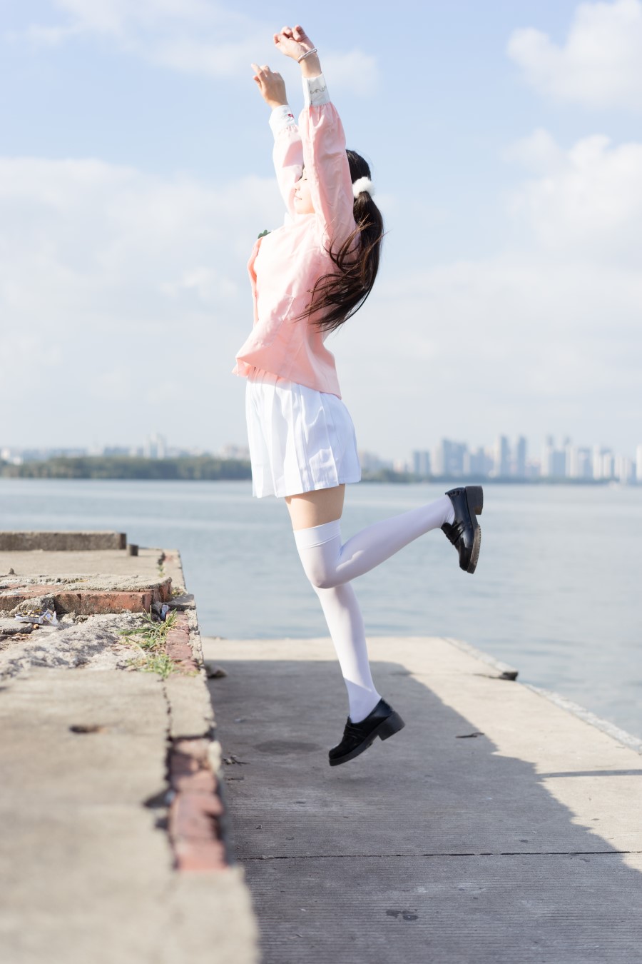 图片[66]-喵写真 VOL.010 湖边白丝萝莉 – 速更版-美库