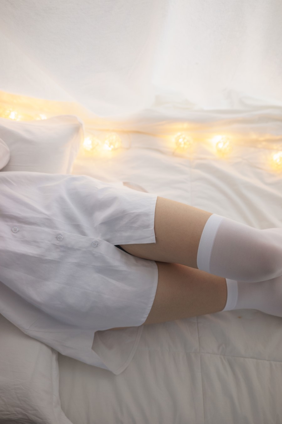 图片[64]-喵写真 VOL.014 灯光白丝媚影 – 速更版-美库