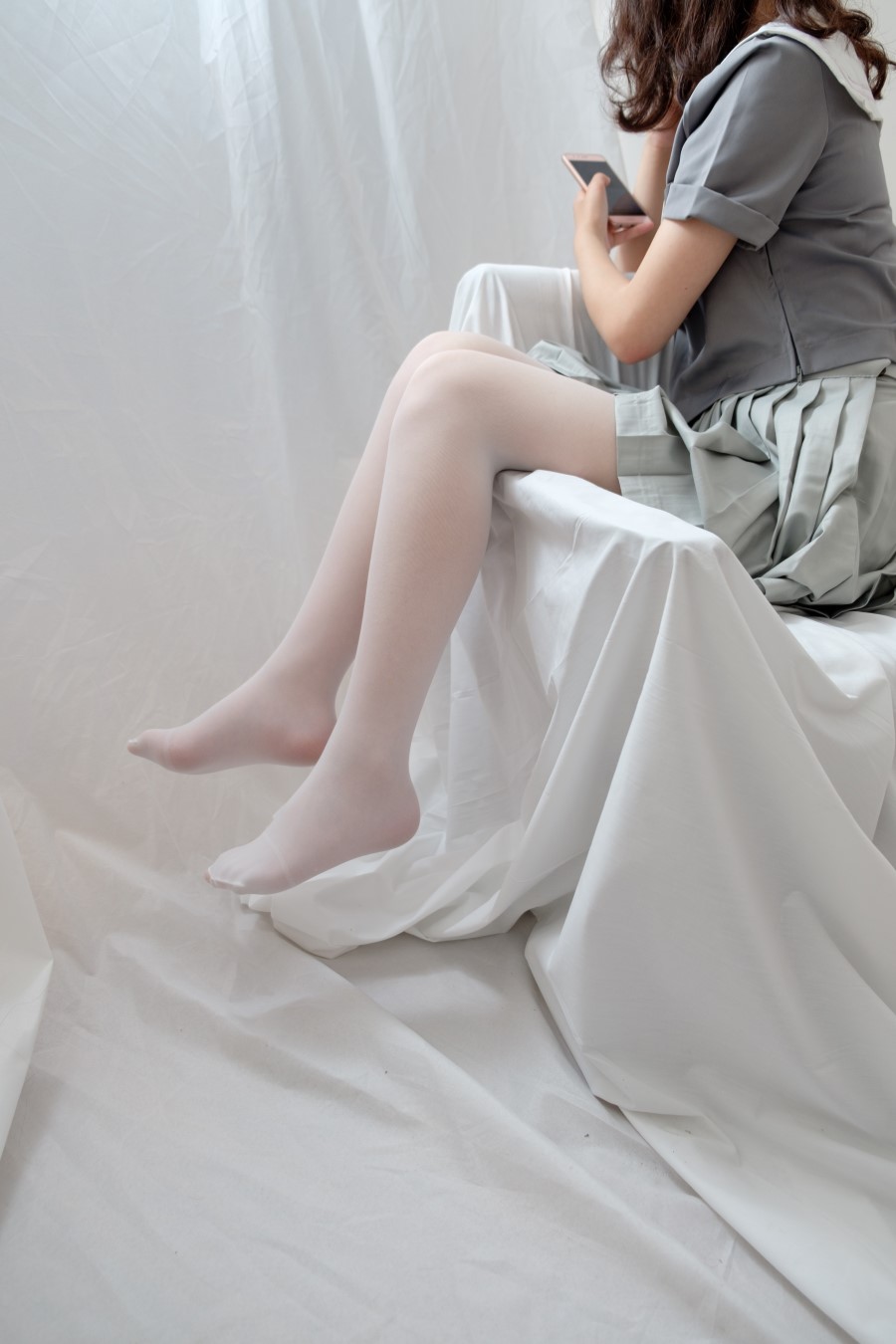 图片[71]-喵写真 VOL.020 丝袜百褶裙 – 速更版-美库