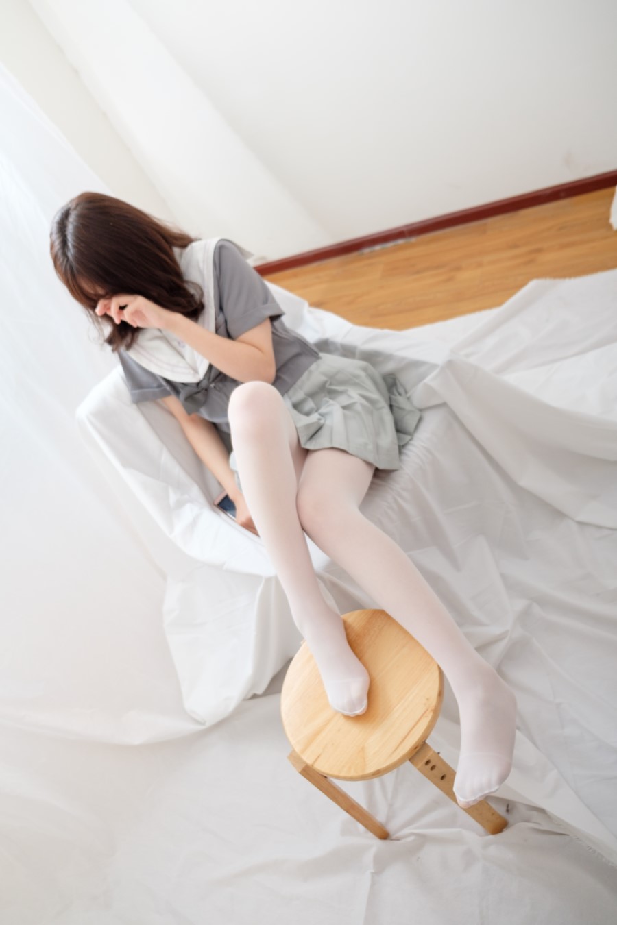 图片[74]-喵写真 VOL.020 丝袜百褶裙 – 速更版-美库