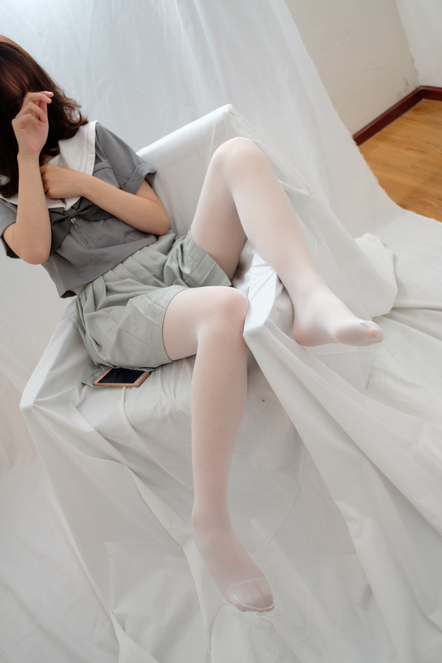 图片[80]-喵写真 VOL.020 丝袜百褶裙 – 速更版-美库