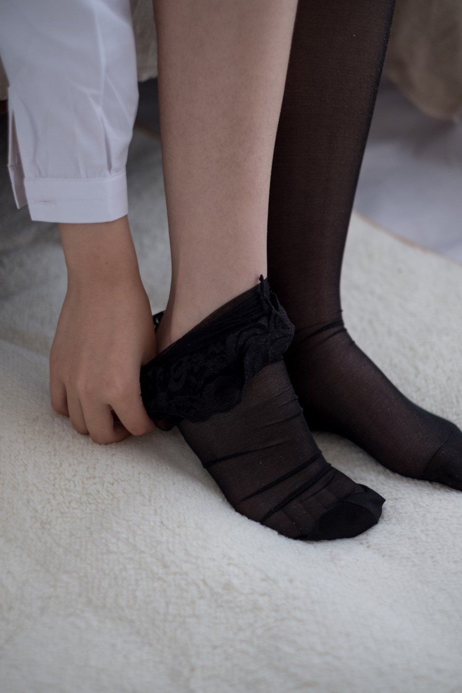 图片[97]-喵写真 VOL.019 蕾丝边黑丝 – 速更版-美库