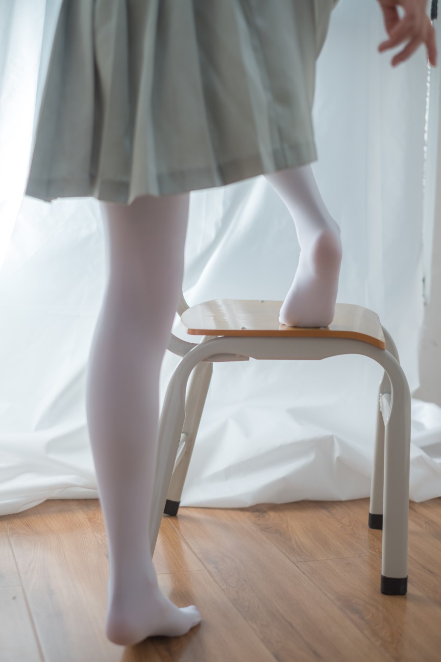 图片[55]-喵写真 VOL.025 双马尾学妹白丝 – 速更版-美库