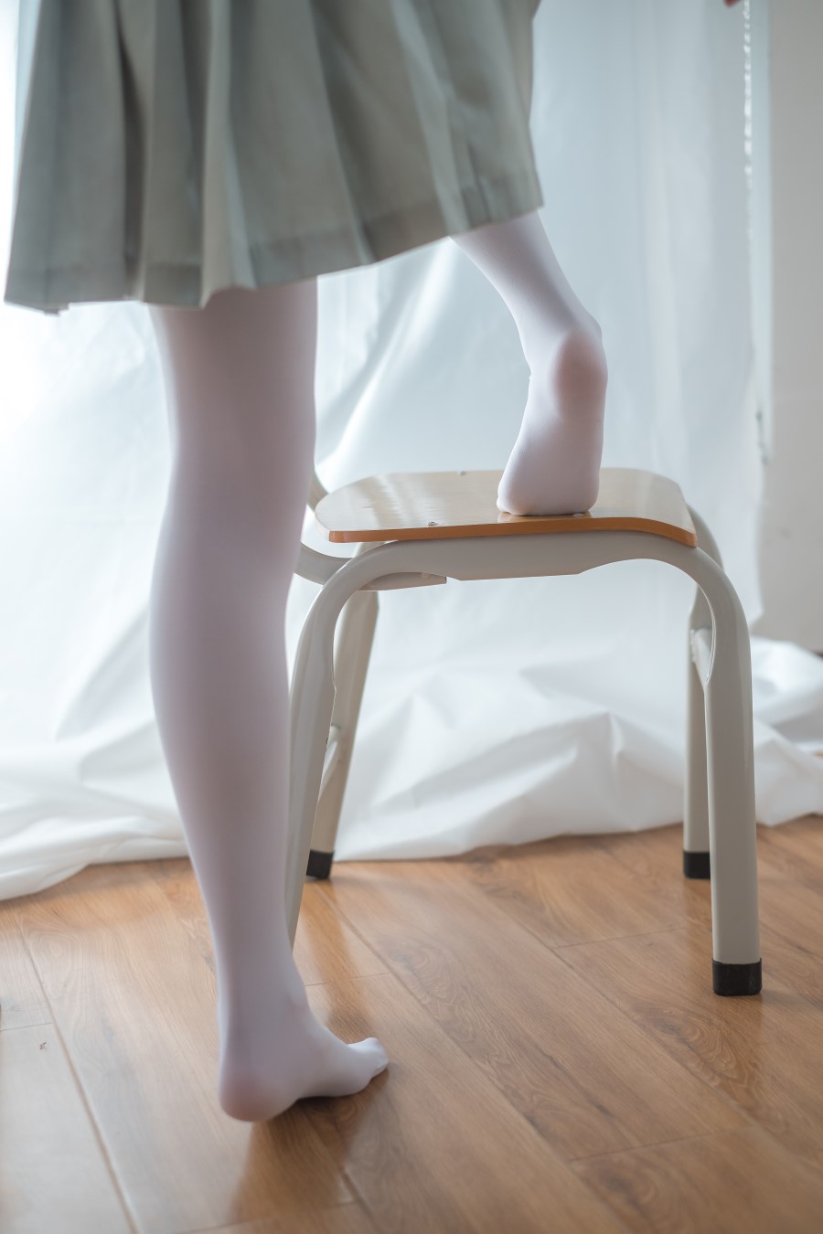 图片[56]-喵写真 VOL.025 双马尾学妹白丝 – 速更版-美库