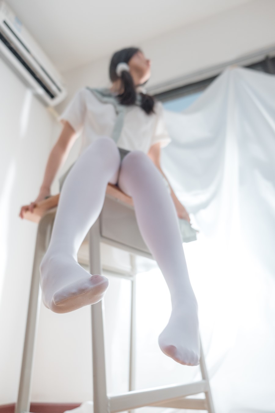 图片[64]-喵写真 VOL.025 双马尾学妹白丝 – 速更版-美库