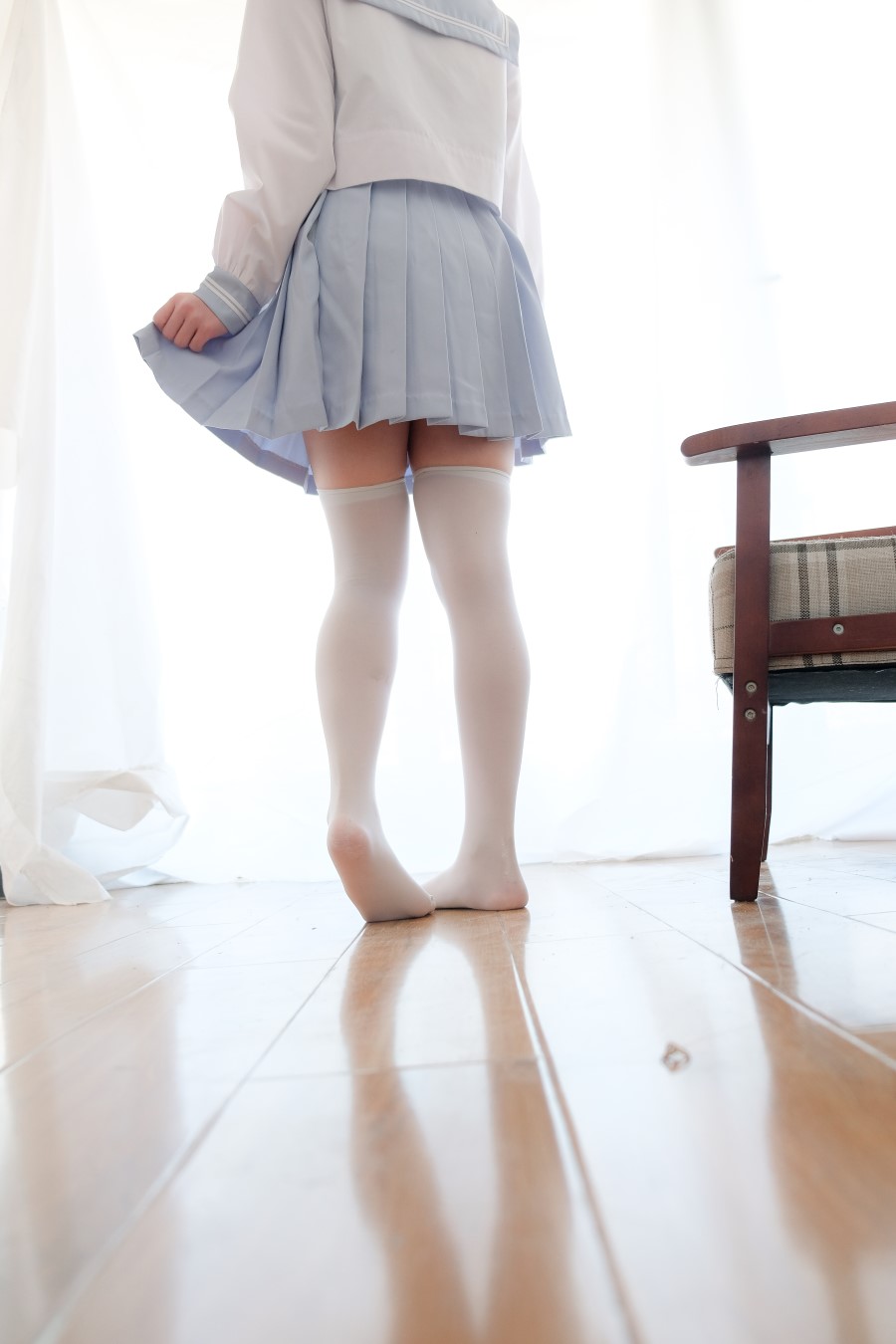 图片[64]-喵写真 VOL.023 丝袜百褶裙4 – 速更版-美库