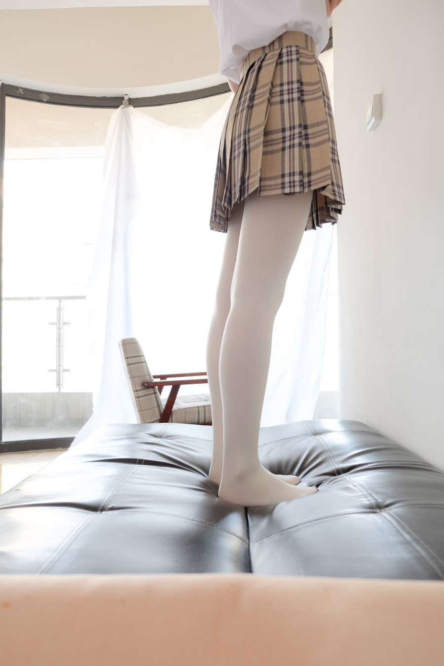 图片[95]-喵写真 VOL.022 丝袜百褶裙3 – 速更版-美库