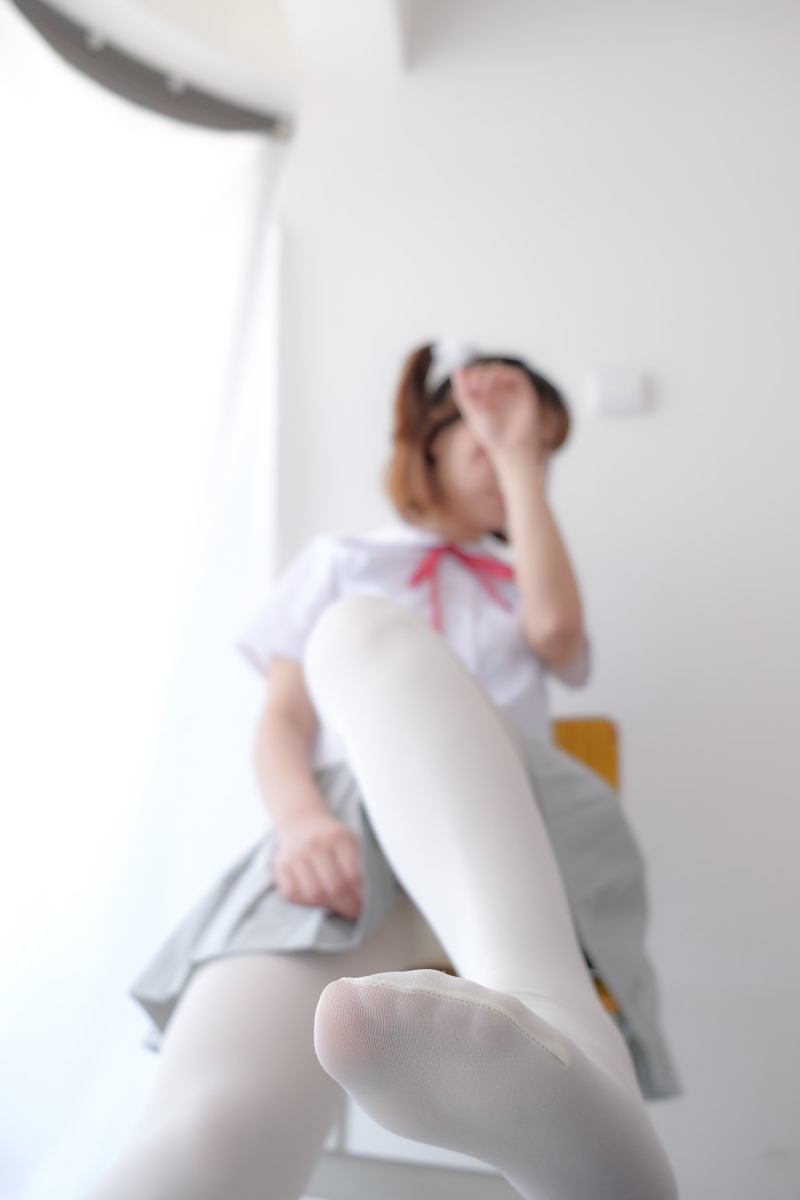 图片[49]-喵写真 VOL.026 丝袜百褶裙5 – 速更版-美库