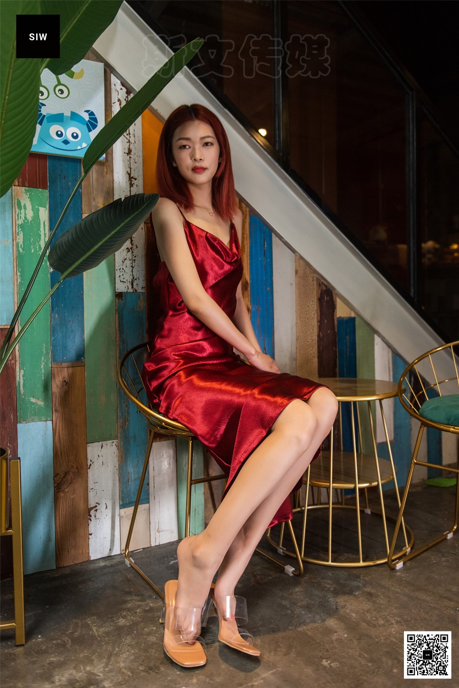 图片[50]-[SIW斯文传媒]VOL.008 烈焰红裙-悦悦 – 速更版-美库