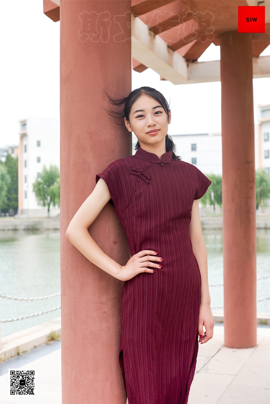 图片[37]-[SIW斯文传媒]VOL.010 湖畔旗袍秀-丽莉 – 速更版-美库