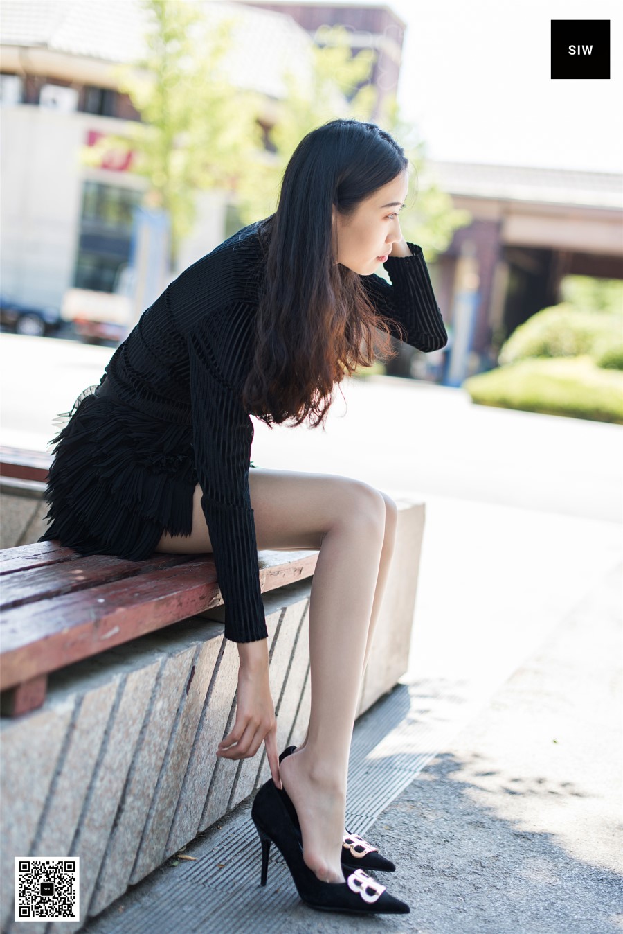 图片[66]-[SIW斯文传媒]VOL.019 仙女黑裙-蓉儿 – 速更版-美库