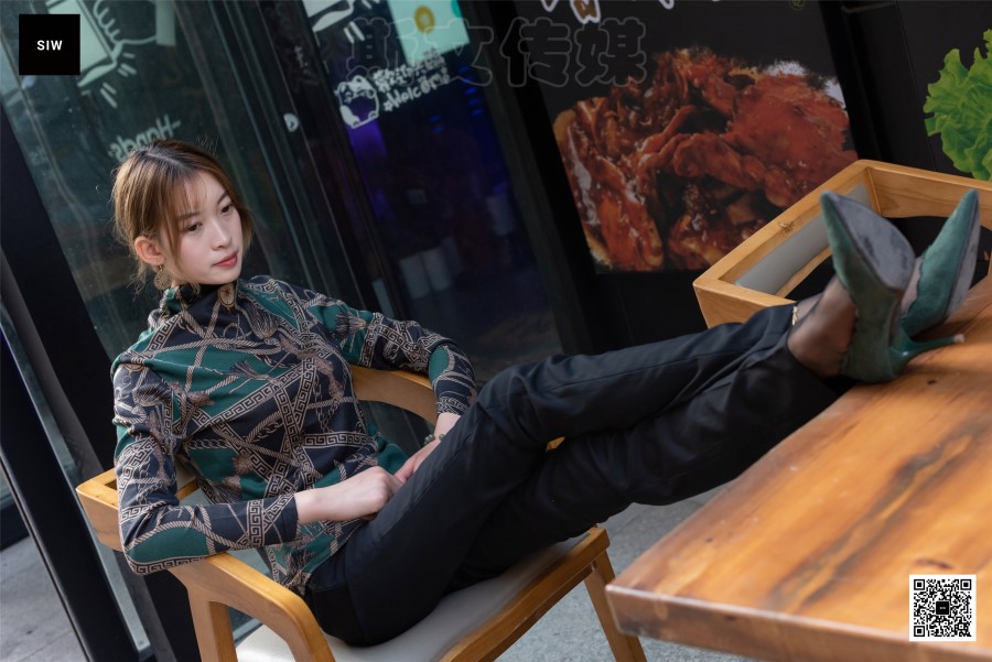 图片[7]-[SIW斯文传媒]VOL.028 餐馆门前-新芳 – 速更版-美库