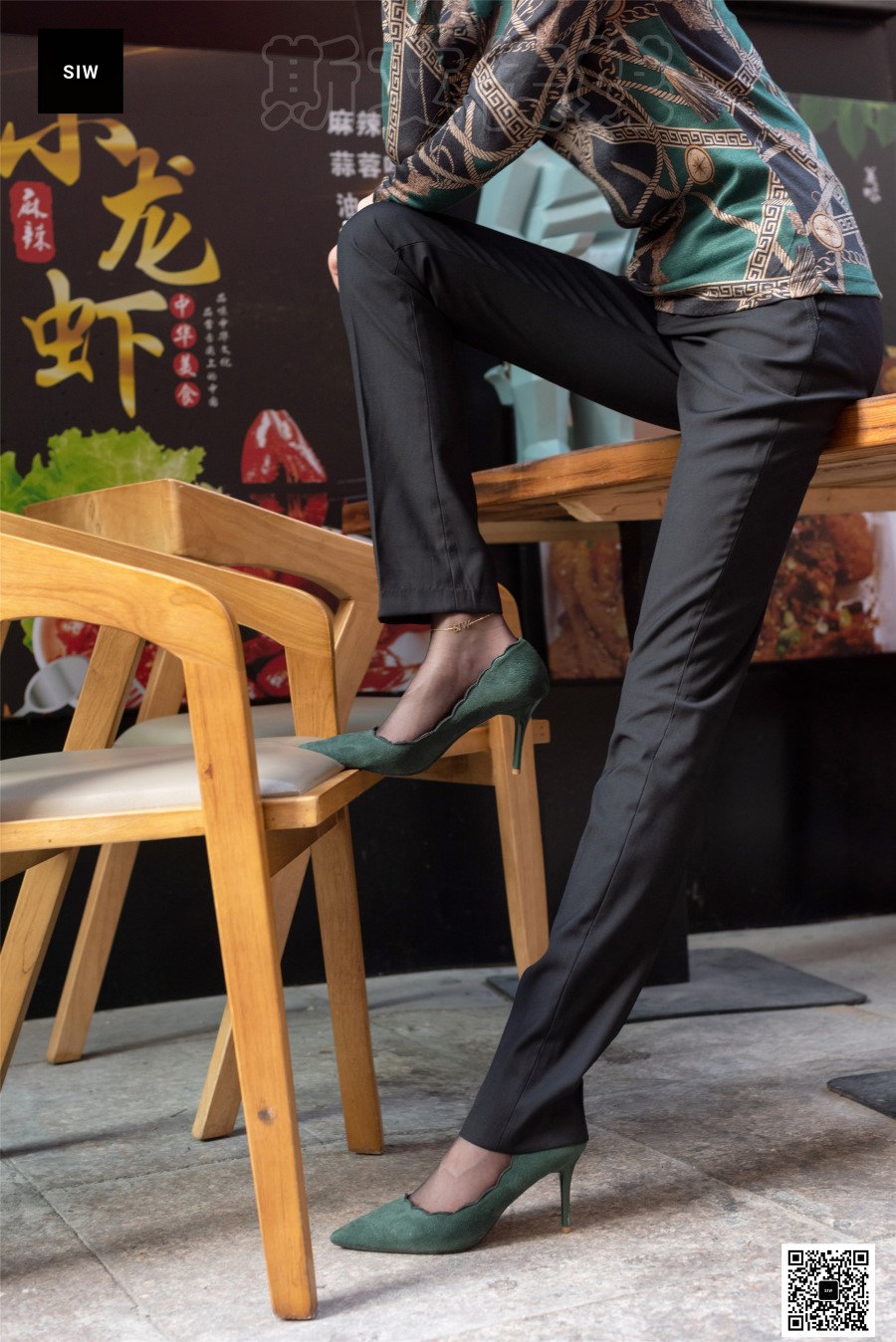 图片[40]-[SIW斯文传媒]VOL.028 餐馆门前-新芳 – 速更版-美库