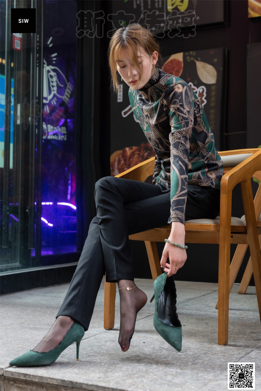 图片[66]-[SIW斯文传媒]VOL.028 餐馆门前-新芳 – 速更版-美库