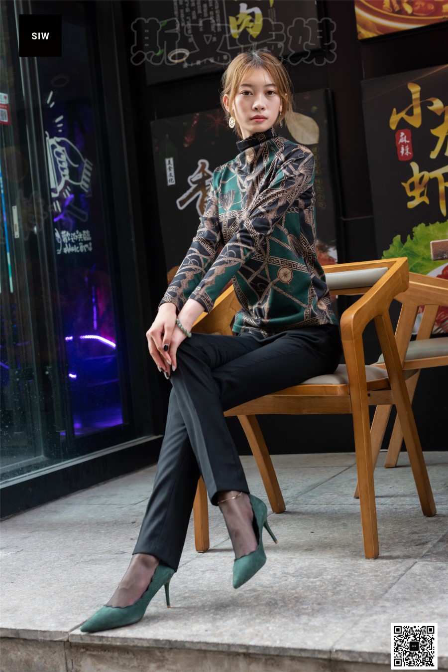 图片[68]-[SIW斯文传媒]VOL.028 餐馆门前-新芳 – 速更版-美库