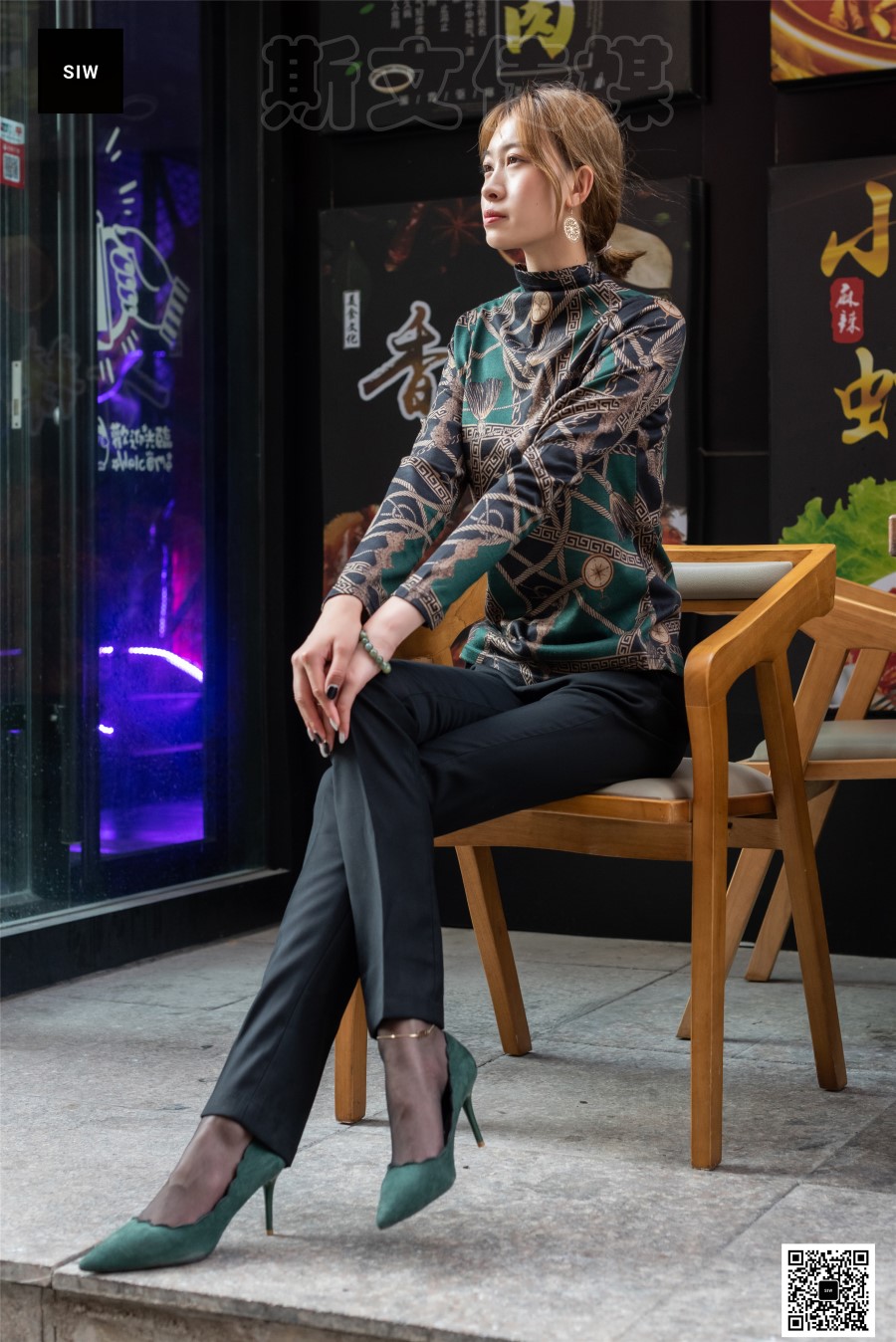 图片[69]-[SIW斯文传媒]VOL.028 餐馆门前-新芳 – 速更版-美库