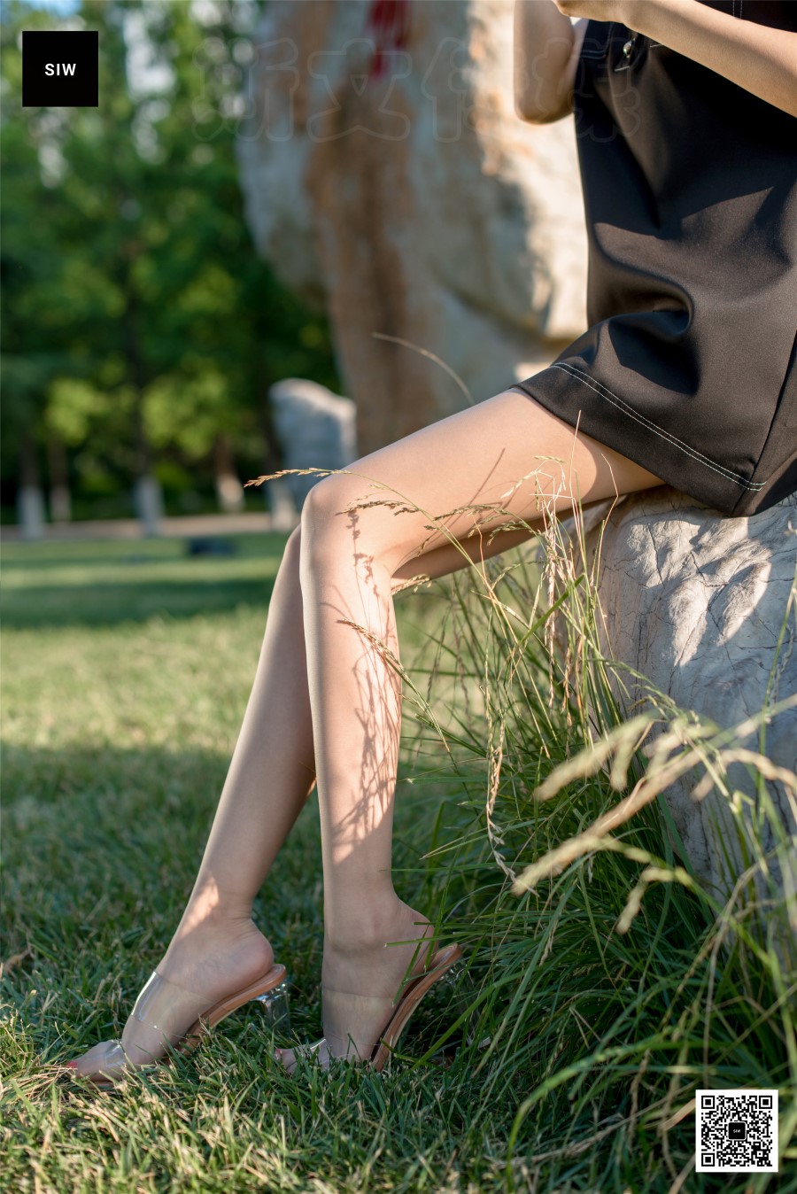 图片[59]-[SIW斯文传媒]VOL.029 草地腿模-悦悦 – 速更版-美库