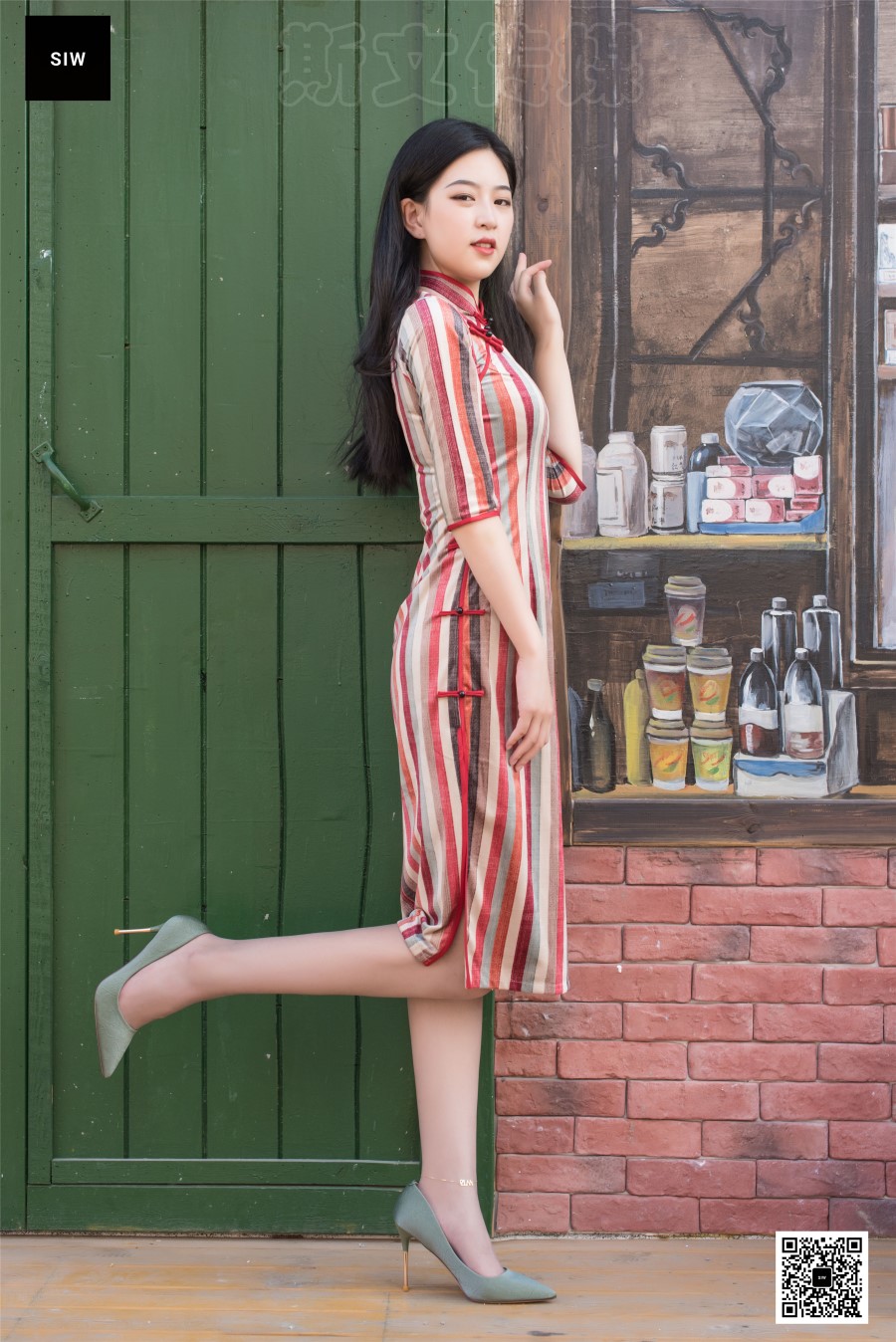 图片[27]-[SIW斯文传媒]VOL.034 复古旗袍-小谈 – 速更版-美库