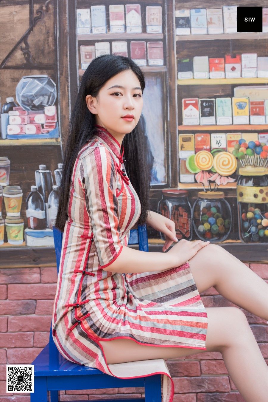 图片[44]-[SIW斯文传媒]VOL.034 复古旗袍-小谈 – 速更版-美库