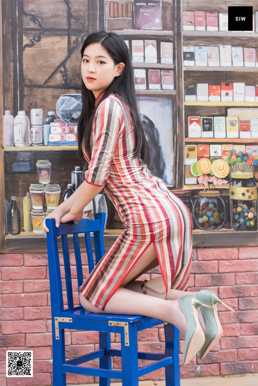 图片[56]-[SIW斯文传媒]VOL.034 复古旗袍-小谈 – 速更版-美库