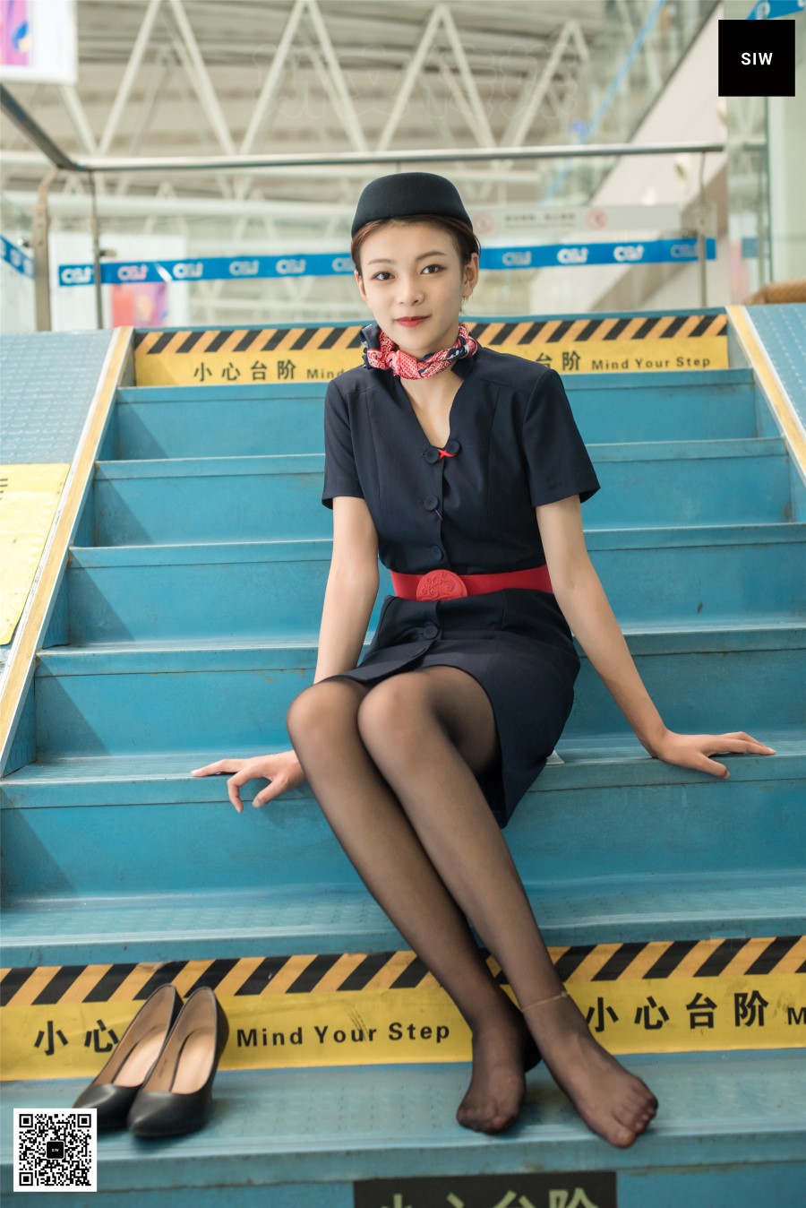 图片[35]-[SIW斯文传媒]VOL.038 航站楼空乘-嘉慧 – 速更版-美库