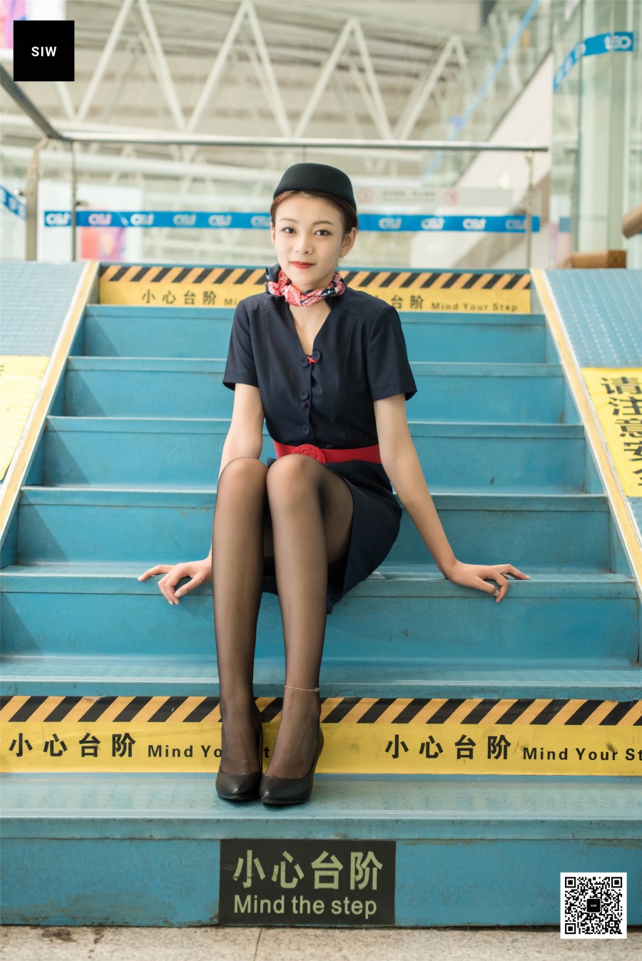 图片[37]-[SIW斯文传媒]VOL.038 航站楼空乘-嘉慧 – 速更版-美库