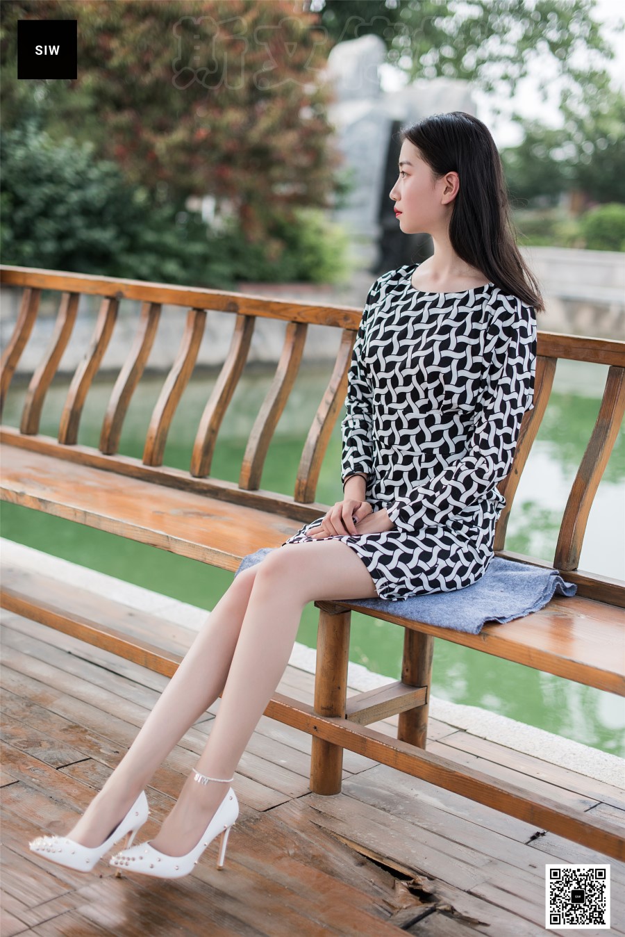 图片[41]-[SIW斯文传媒]VOL.042 湖心凉亭-雯静 – 速更版-美库