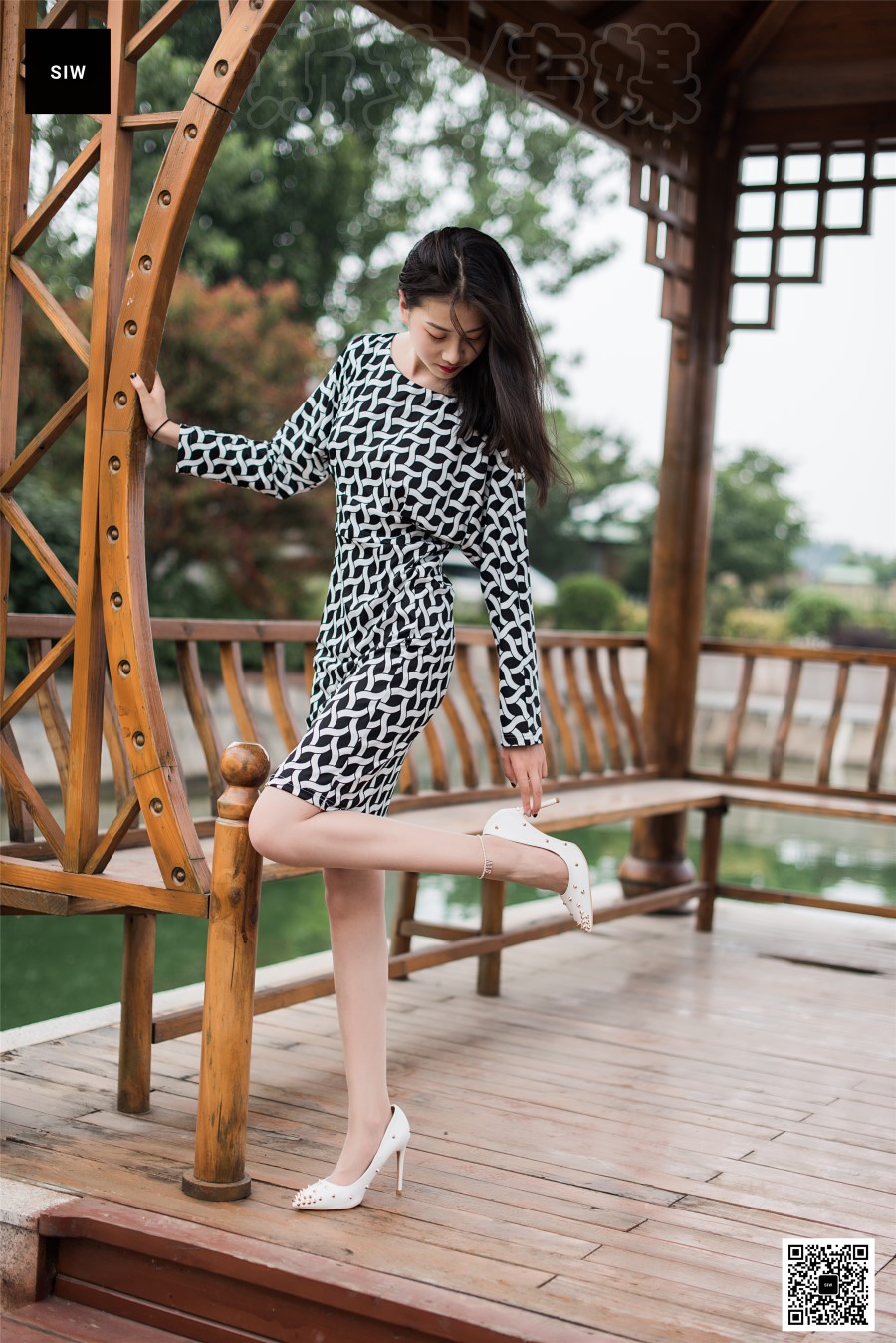 图片[61]-[SIW斯文传媒]VOL.042 湖心凉亭-雯静 – 速更版-美库