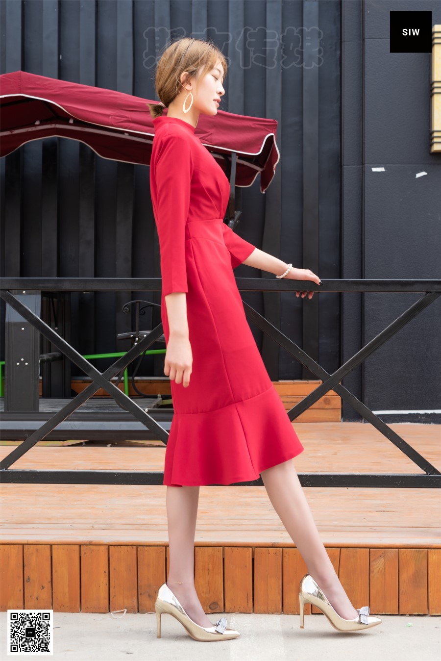 图片[28]-[SIW斯文传媒]VOL.047 金高红裙-新芳 – 速更版-美库